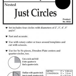 8032	Just Circles Set